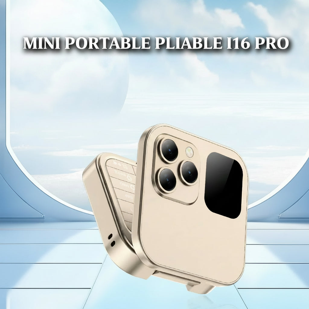 Nouveau mini téléphone portable pliable.