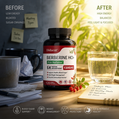 Berbérine HCl + BioPerine