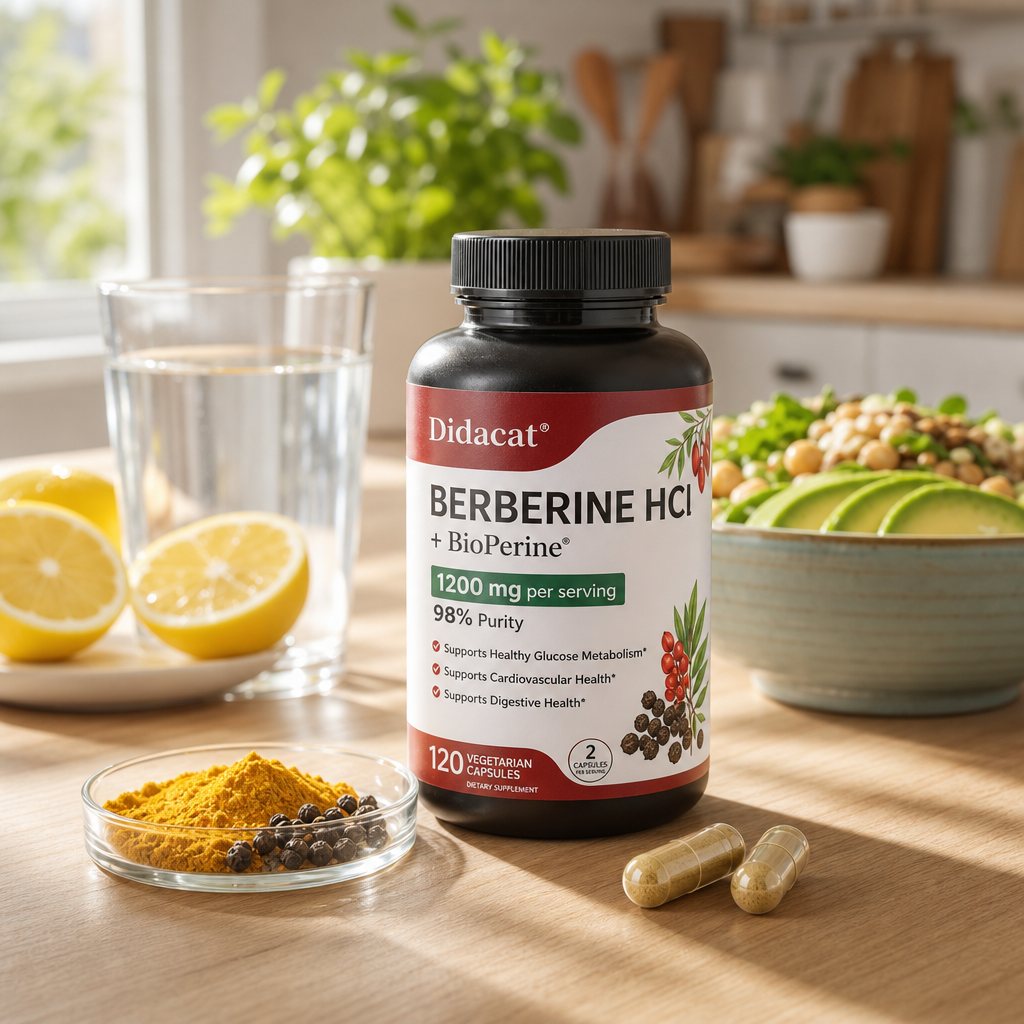Berbérine HCl + BioPerine