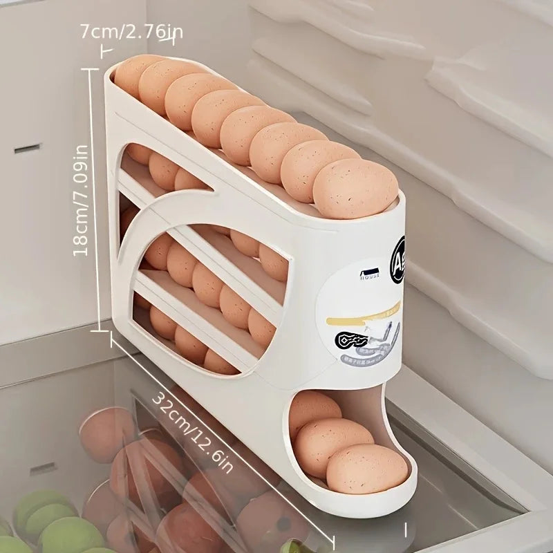 Organisateur œufs 3 niveaux